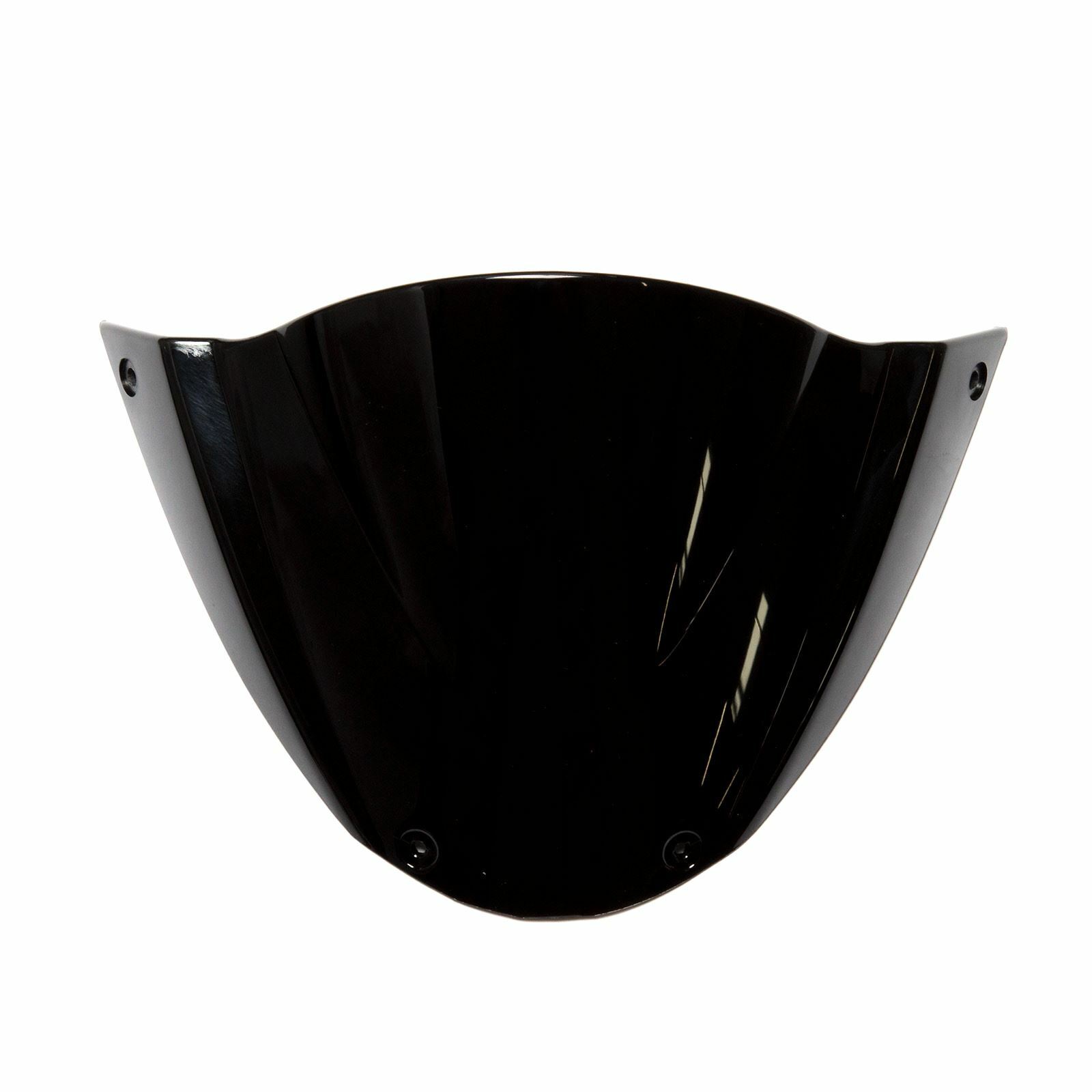 MPW Double Bubble Black Windshield Screen for Ducati Monster 1100 Evo 11-13
