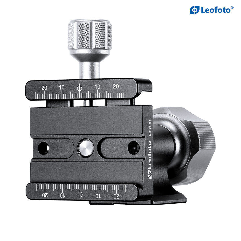 Leofoto MPG-01 Monopod Head Side Mount | 360° Panning / Arca