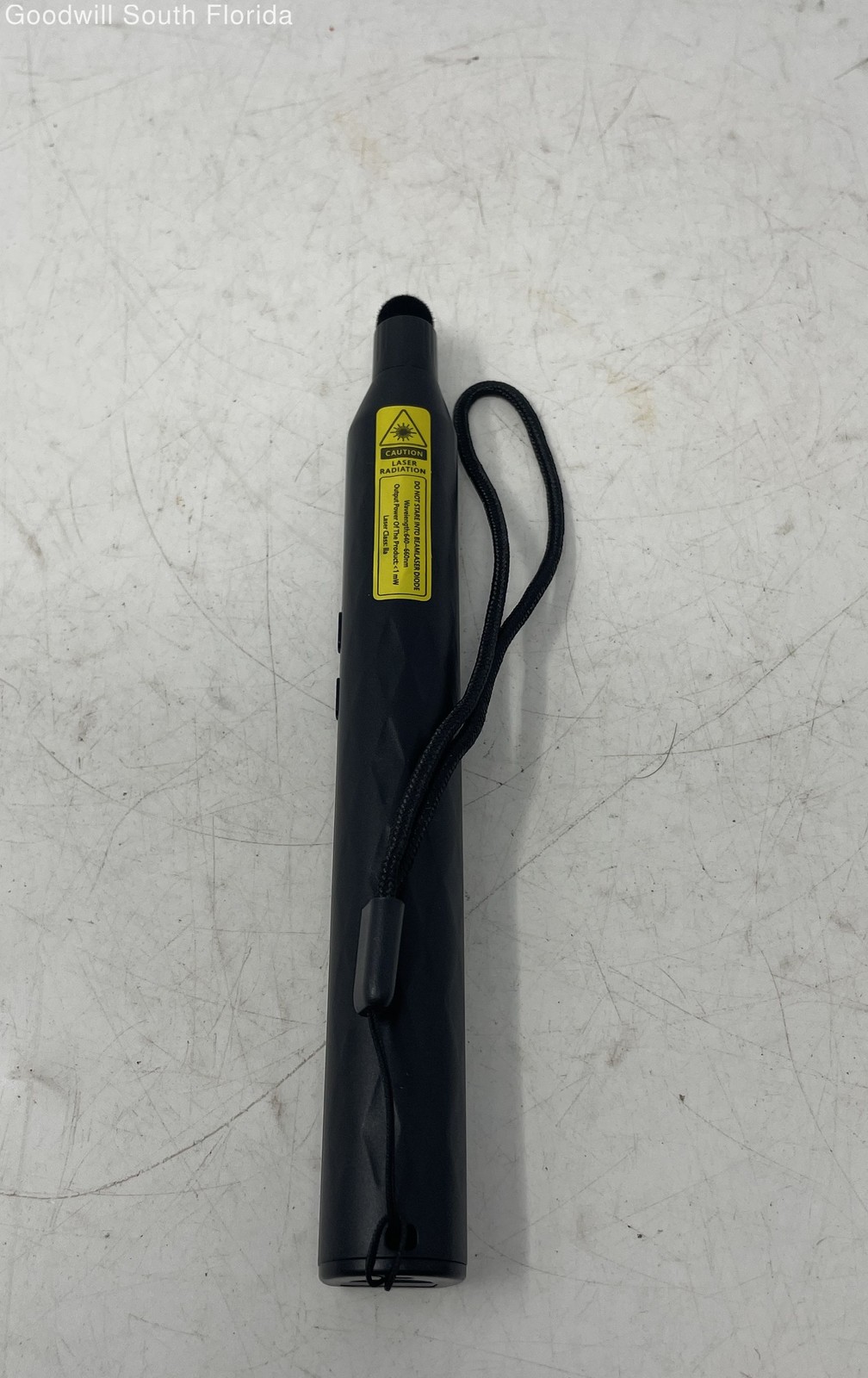 Black Portable Retractable Laser Radiation Wireless Presenter Not Tested