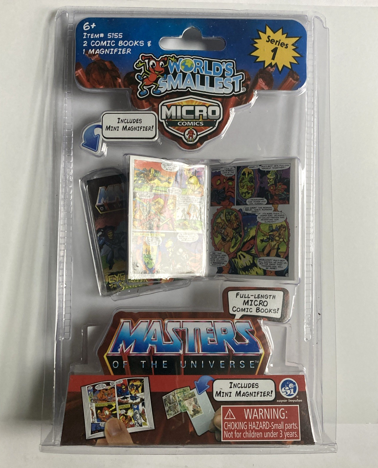Worlds Smallest Masters of the Universe Micro Comics Book item 5155 Series 1
