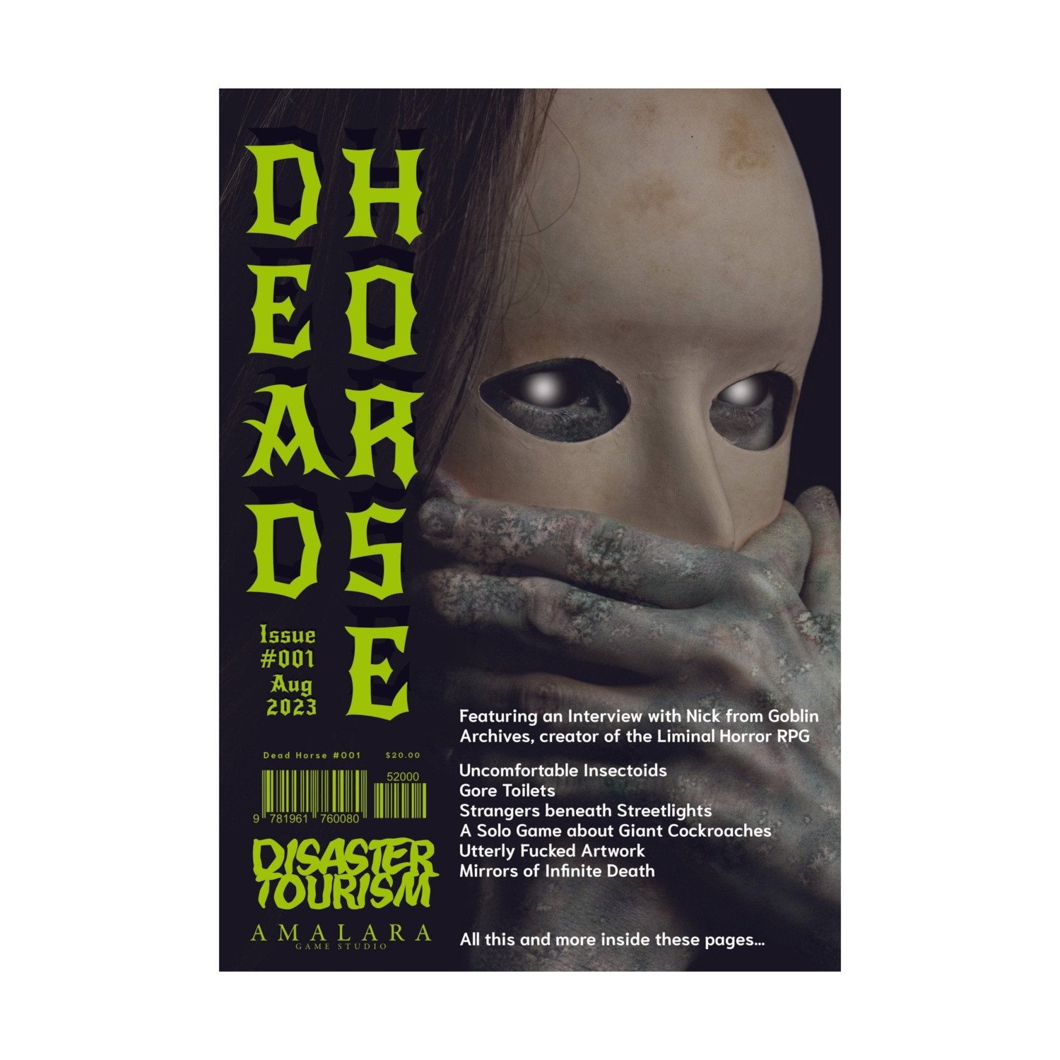 Amalara Fantasy RPG Dead Horse Vol. 1 Mag EX