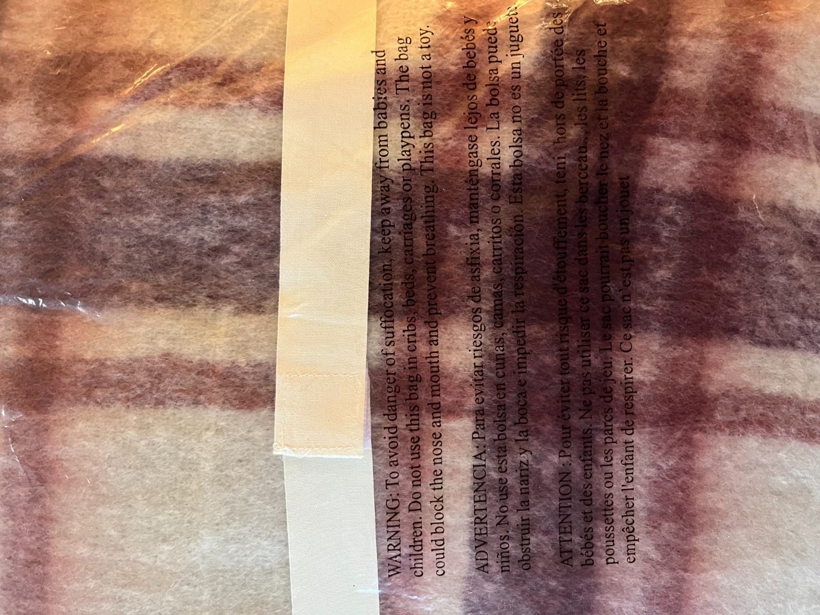 Fireside Brushed Flannel Throw Blanket One Size