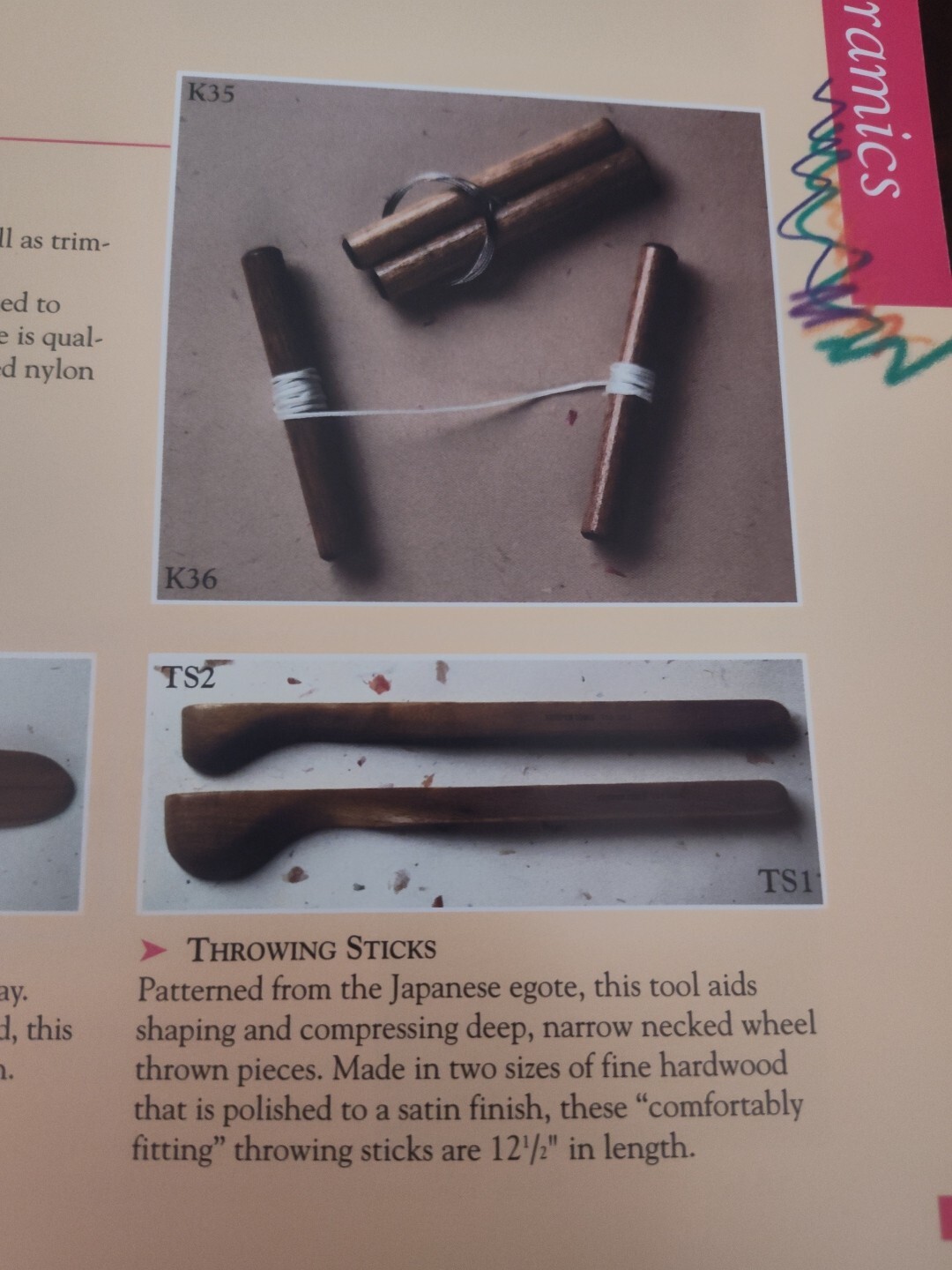 Kemper Tools Throwing Stick TS1