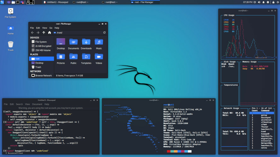 Kali Linux Penetration Testing 2023.4 Latest DVD / CD / USB Flash Drive