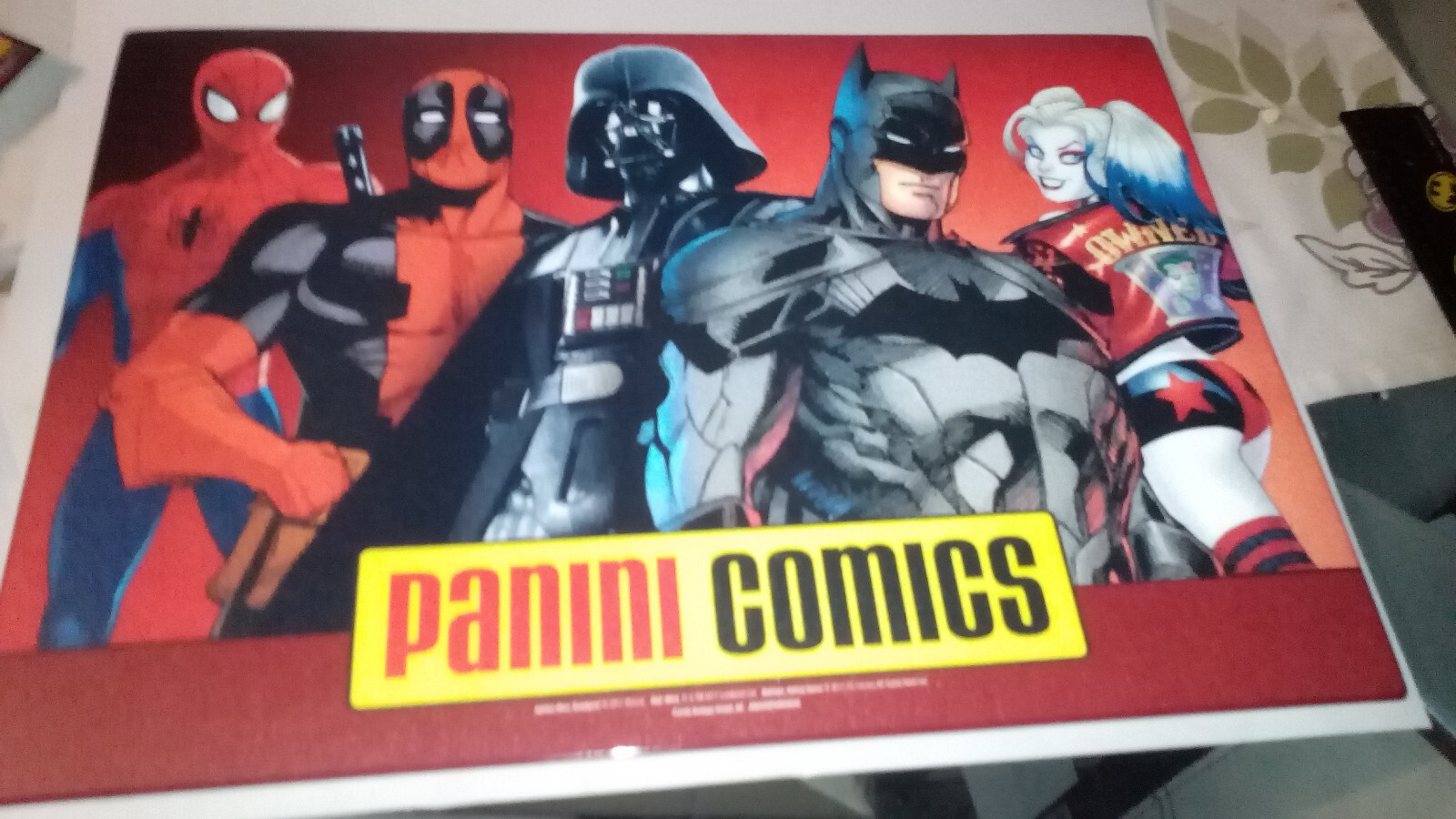 Panini desk pad, counter pad with Batman, rare because not to buy