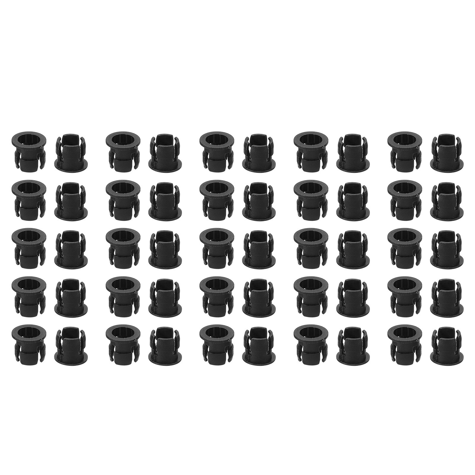 200pcs 5mm Light Emitting Diode Holder Clip Bulb Socket Panel LED Holders