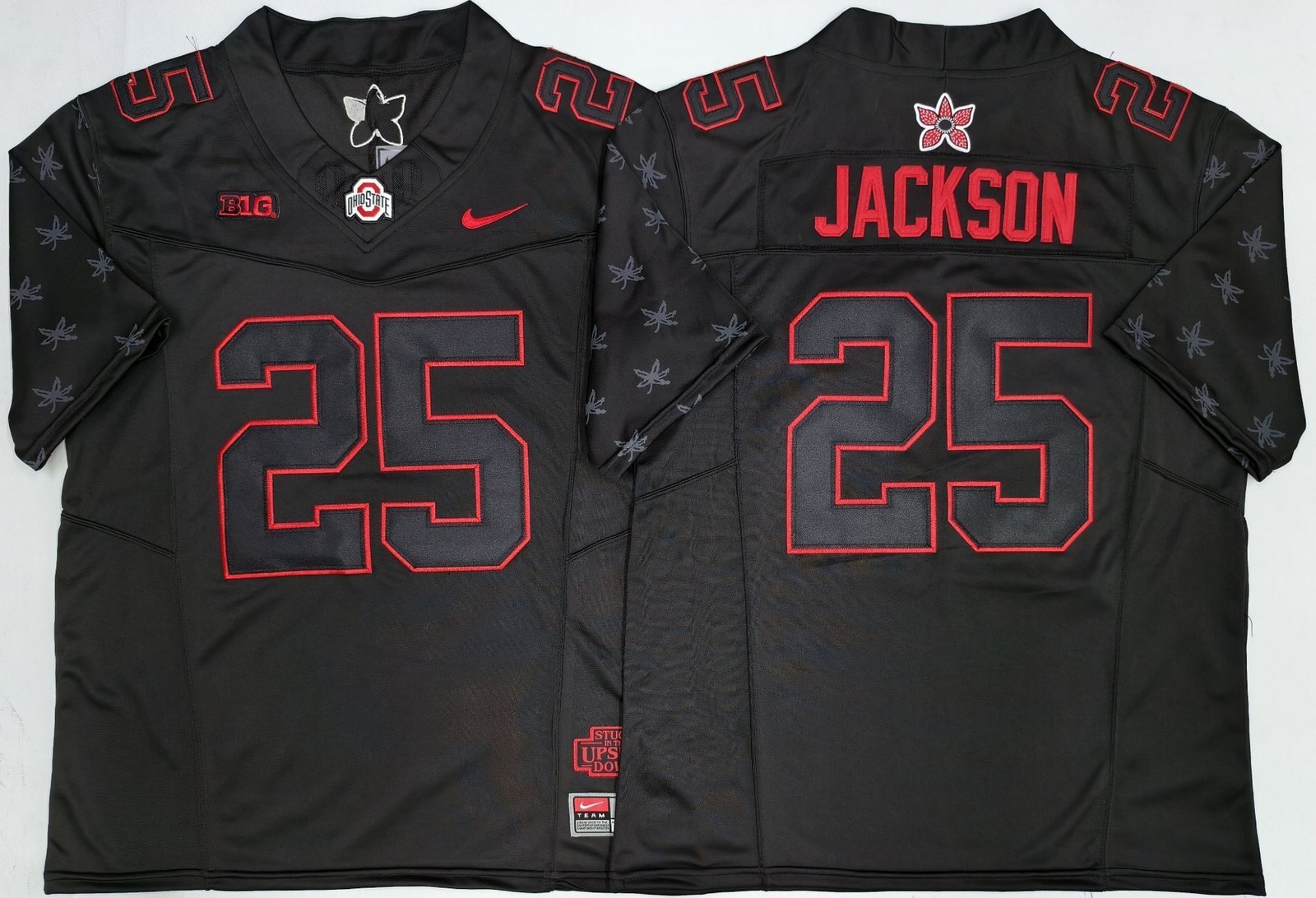 8 Colors Ohio State Buckeyes 25# Bo Jackson Jersey Name Number All Stitched