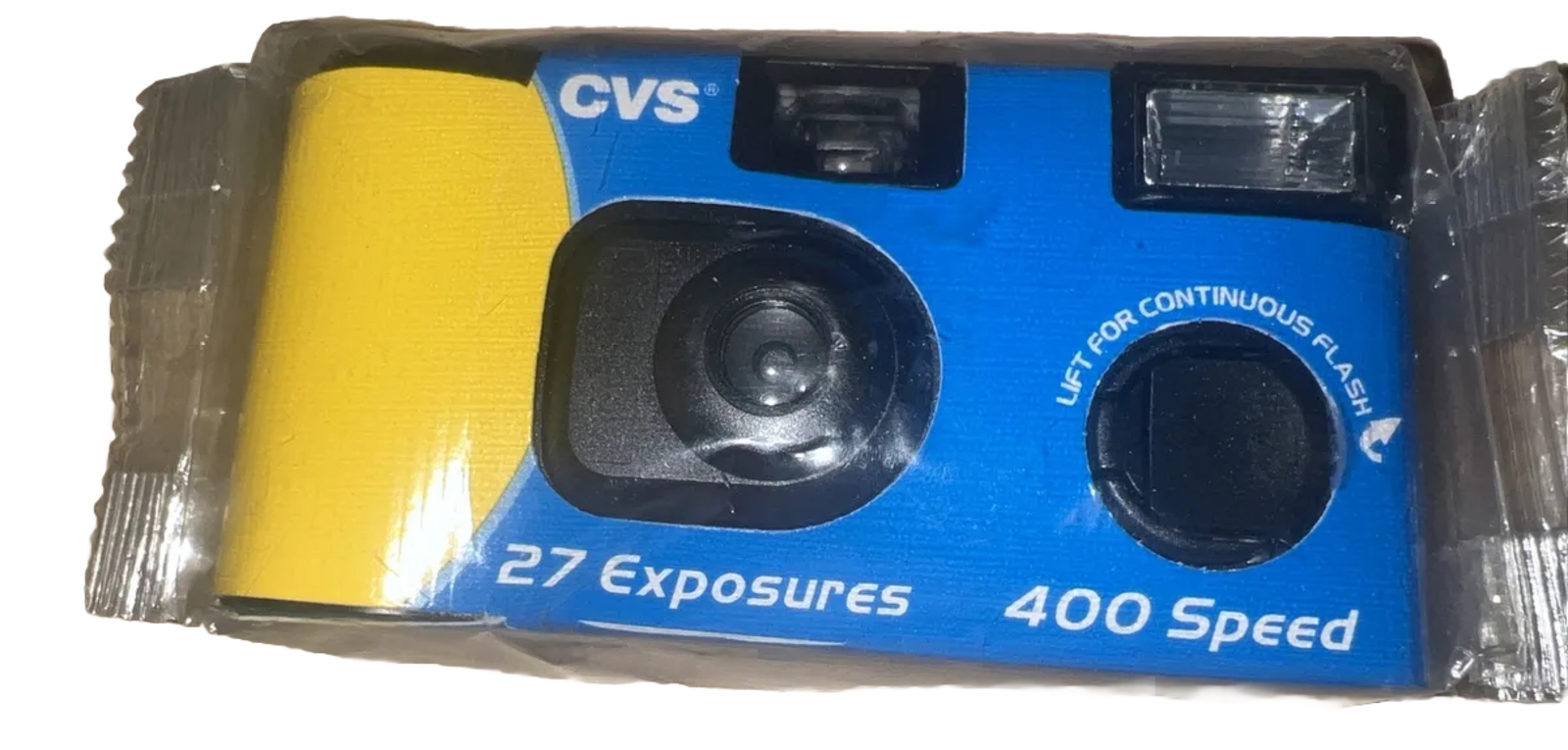 Vintage Disposable Camera CVS 35 mm In Original Plastic