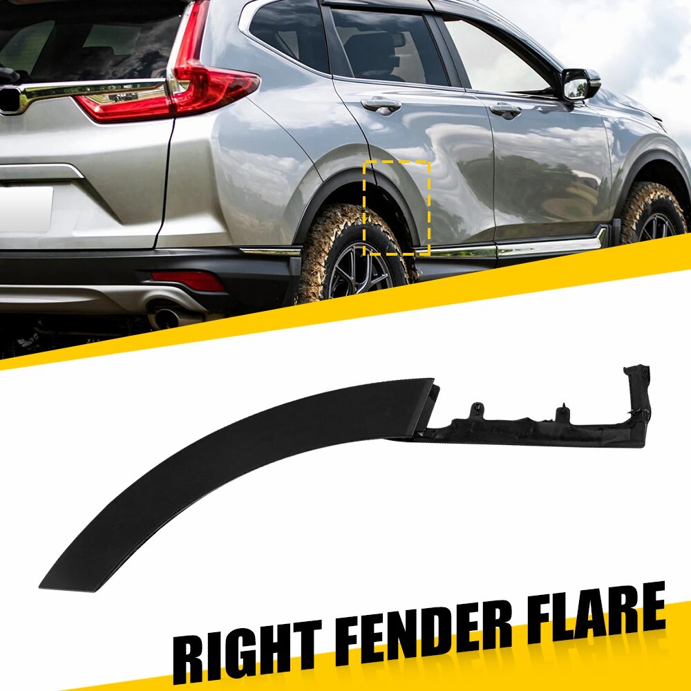 Rear Right Door Flare Molding Trim For 2017-2022 Honda CRV CR-V Passenger Side