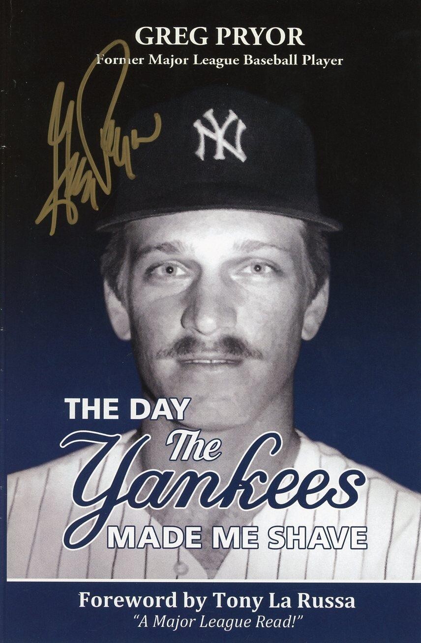 Greg Pryor-Signed Book Sleeve