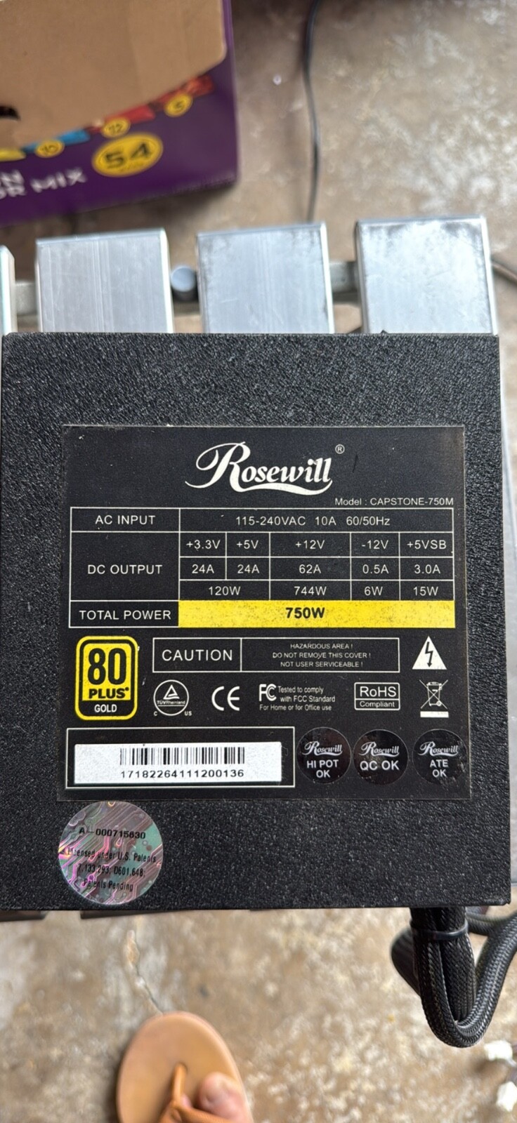 Thermaltake Smart 80 Plus Power Supply 600W