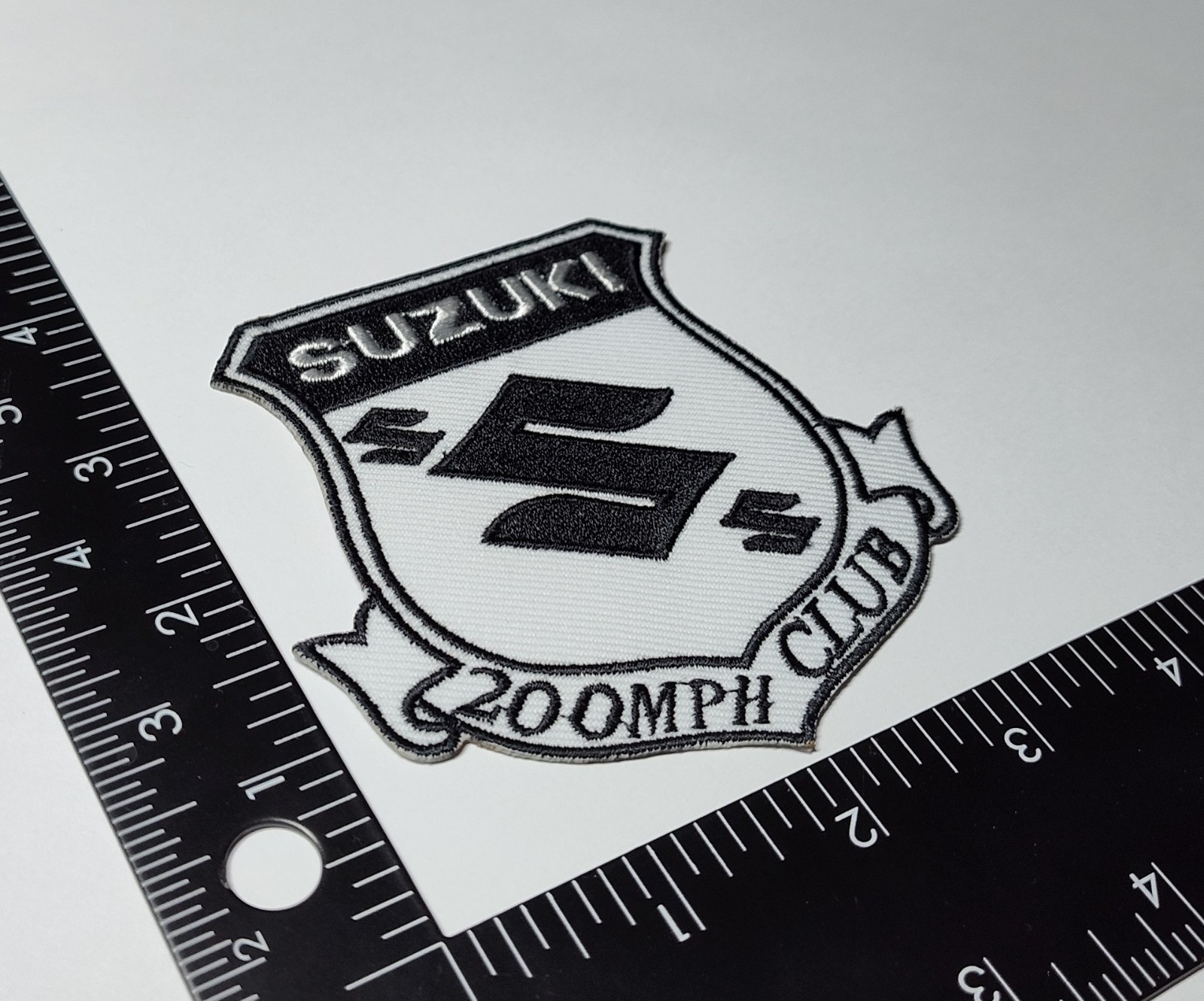 Suzuki 200MPH Club Championship Racing Patch High Quality Iron On Sew  On New