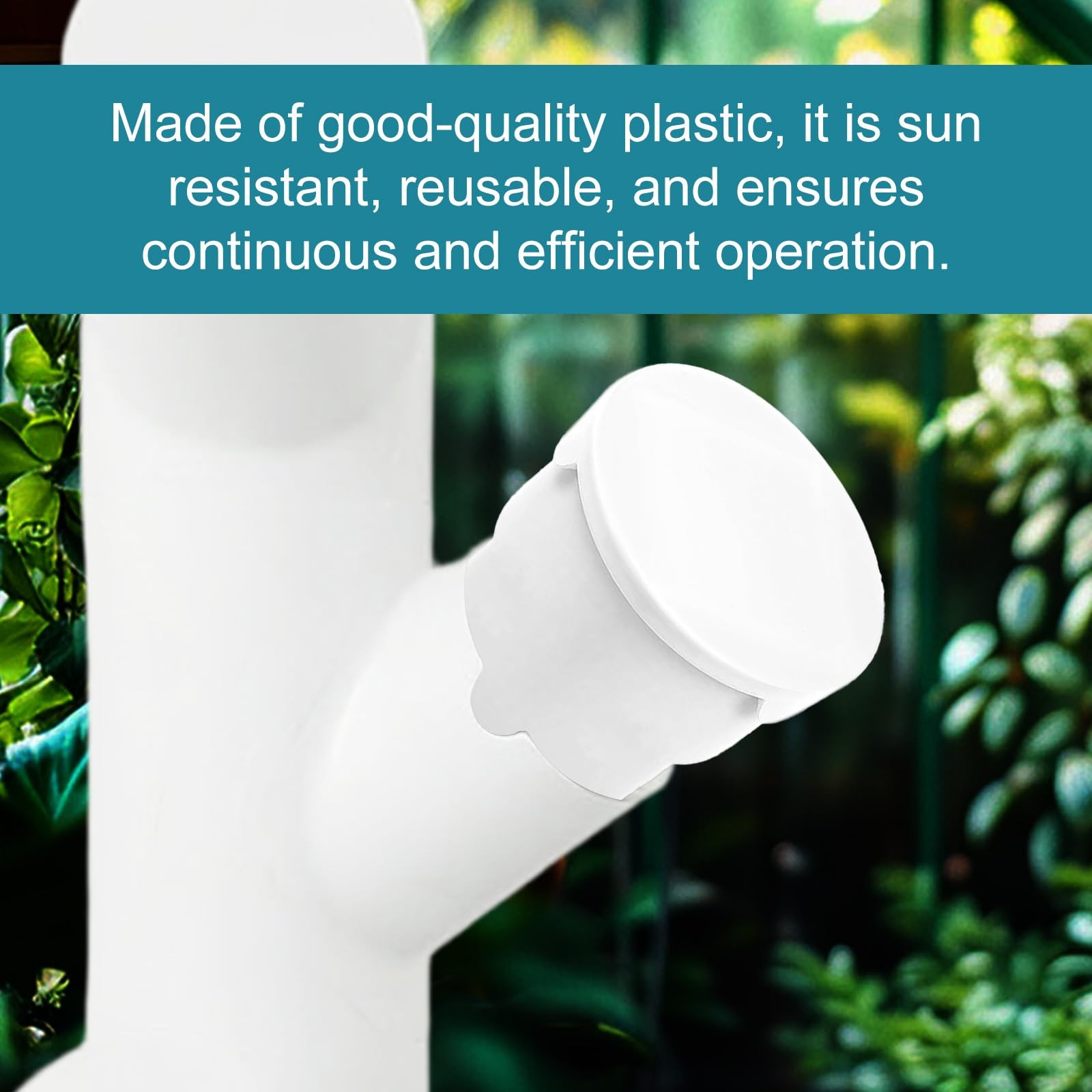 20pcs Reusable Hydroponic Caps for Gardyn yPod System, Durable Plastic Covers...
