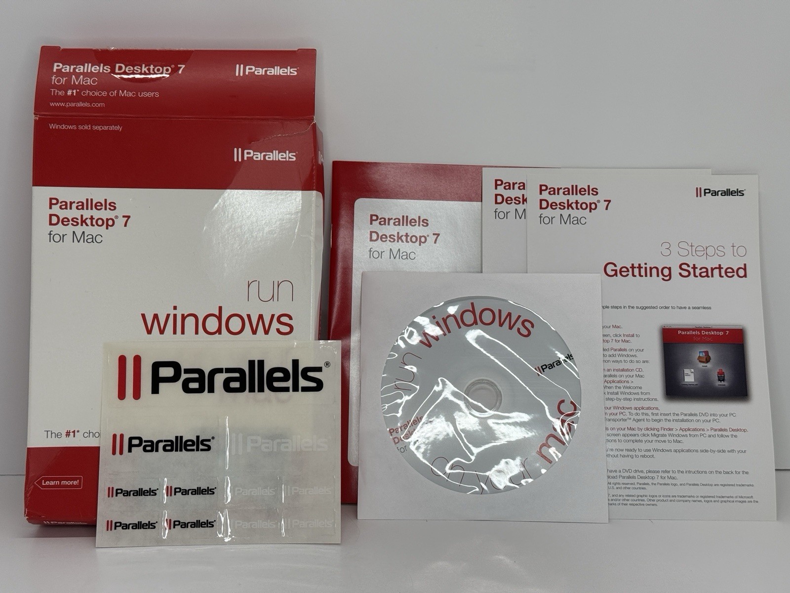 Parallels Desktop 7 for Mac Run Windows on Your MAC w/ key