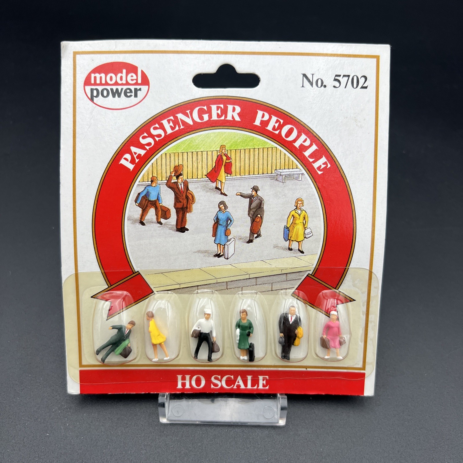 HO 1/87 Scale Model Power #5702 Passenger People (6 Figure Set) - Sealed