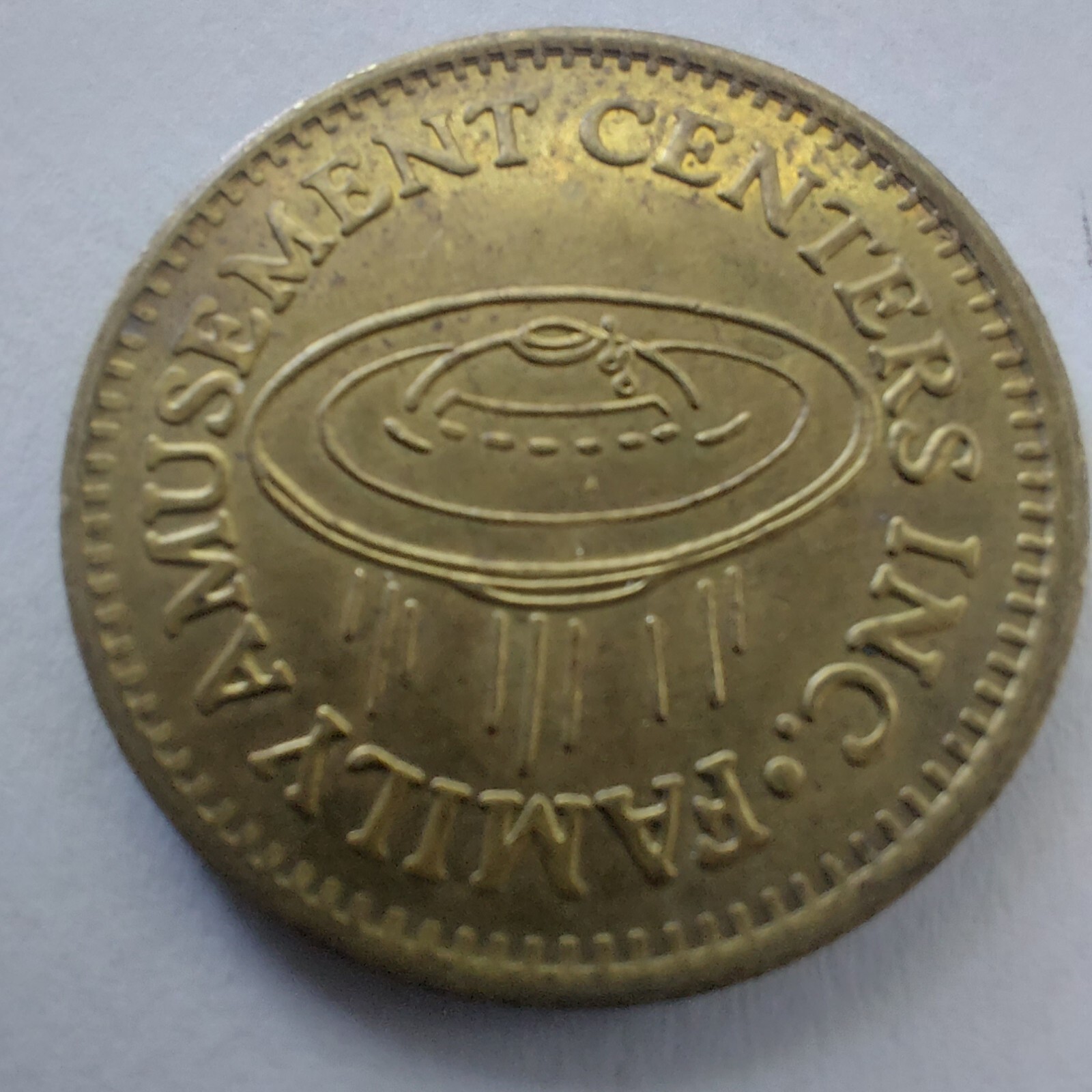 Token Coin GOOD FOR ONE PLAY.#519N