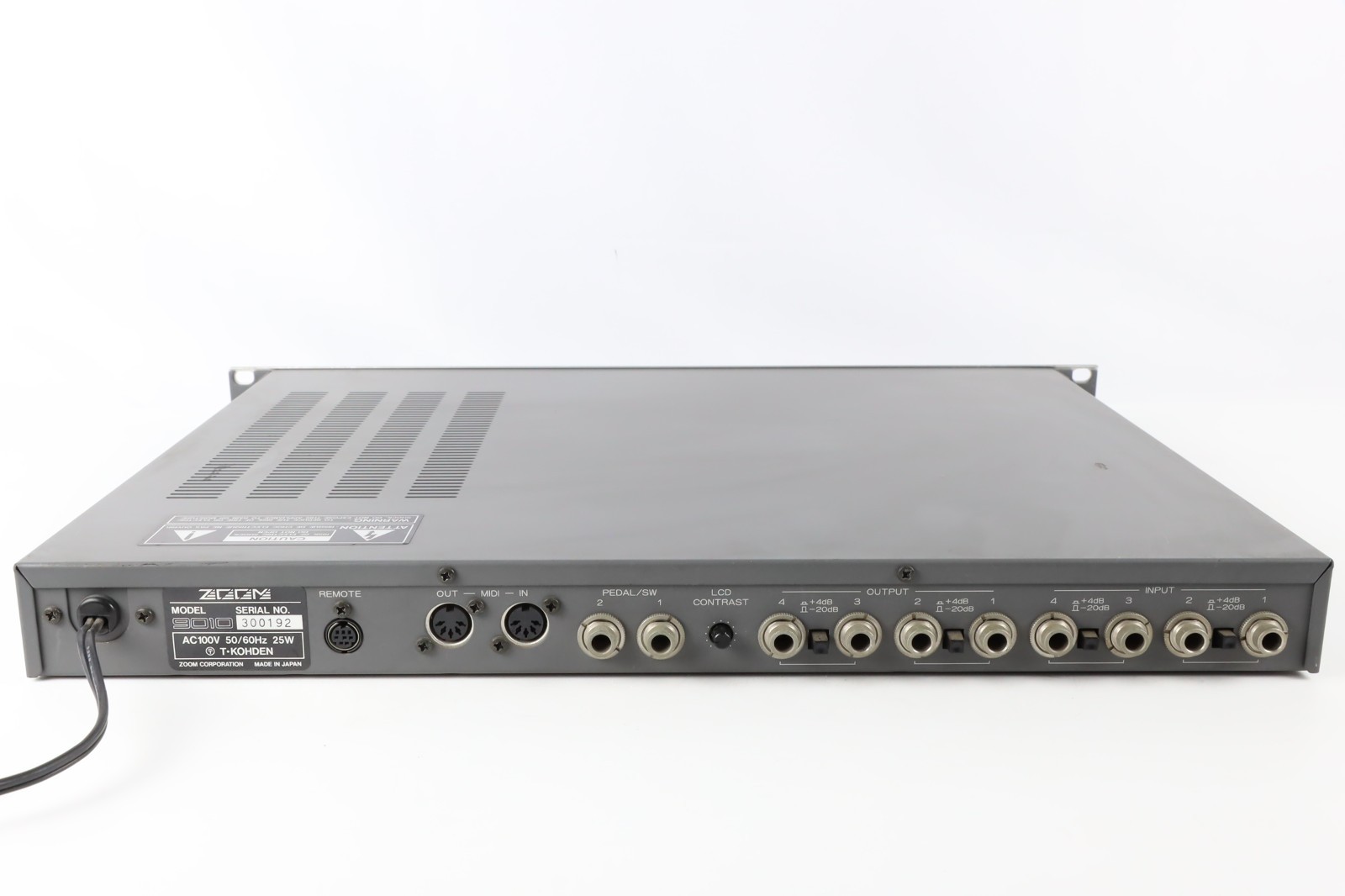 Repaired Zoom 9010 Advanced Sound Processor PSU Fixed New Internal battery
