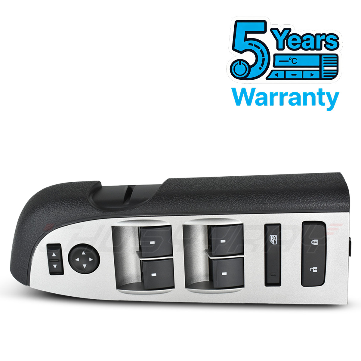 For 2010-13 Silverado Sierra Front LH Window Switch Driver Silver Black 20922511