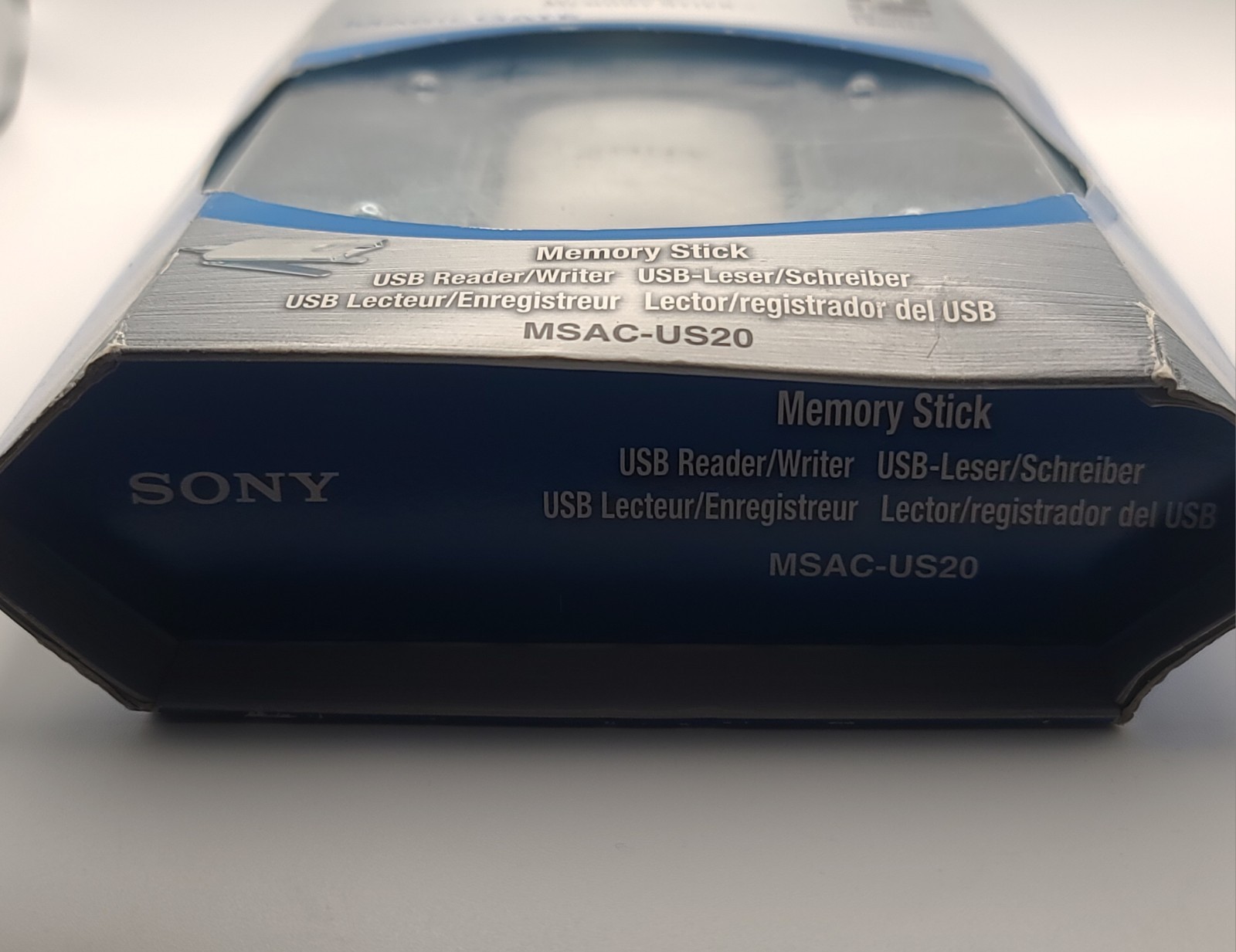 Vintage Sony Memory Stick USB Reader/Writer - Made in Japan (MSAC-US20)