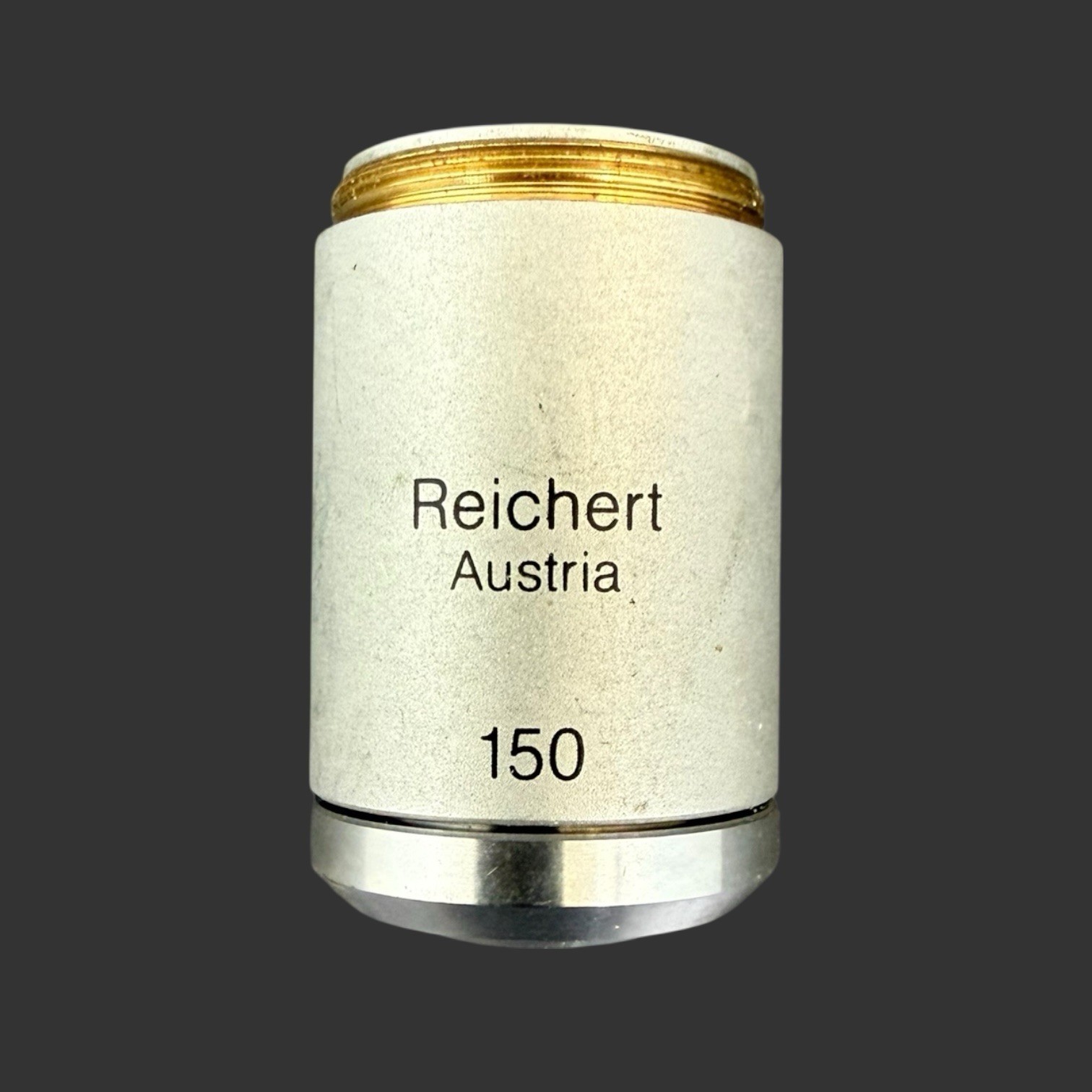 Vintage Reichert Austria Plan Apo 150X/0.95IK Objective Microscope Lens