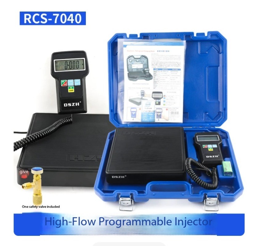 Electronic Scale for Automatic Quantitative Dosing and Weighing of Refrigerant