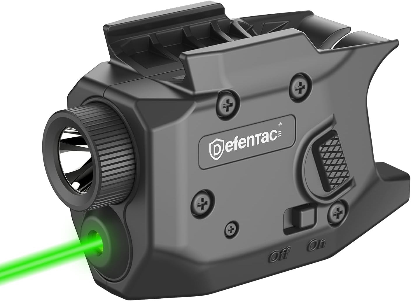600 Lumens Pistol Light Laser Combo Is Compatible with Hellcat 3 Inch Micro-Comp