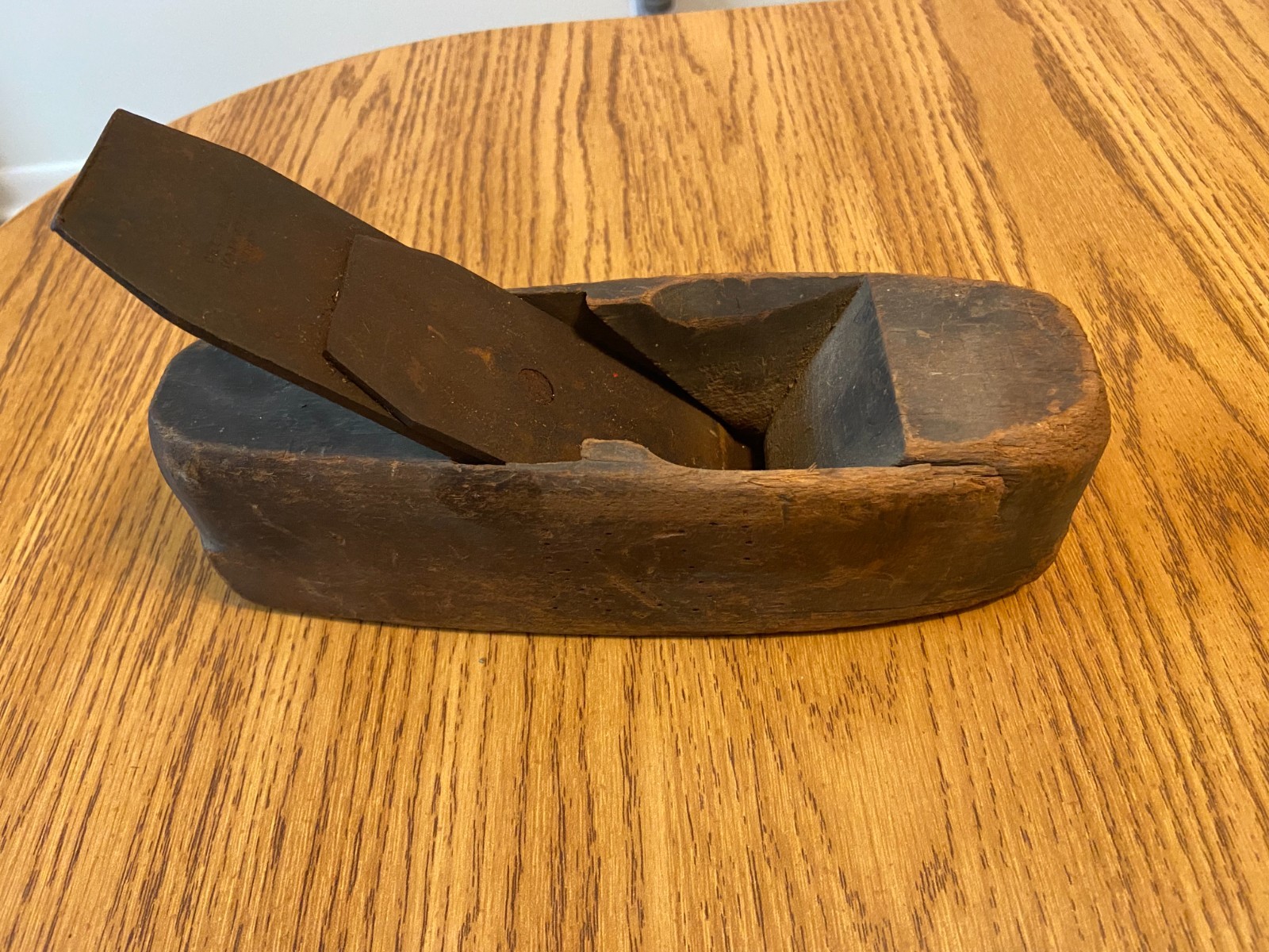 Vintage Small Wooden Plane - Missing wedge