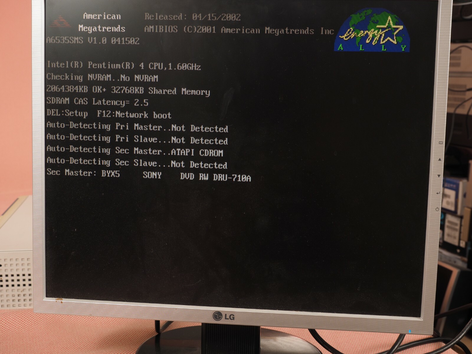 Vintage MSI Hermes 650 MS-6232 Computer Pentium 4 1.6Ghz