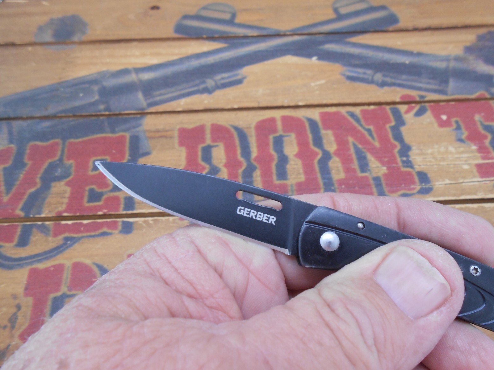 Gerber STL 2.0 Pocket Knife Frame Lock Plain Edge Blade