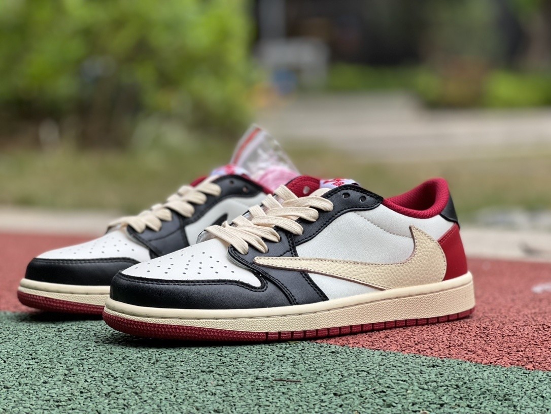 AJ 1 Retro Low OG SP T S Black/Red DM7866-140R Men's Casual Shoe Sizes 4-13