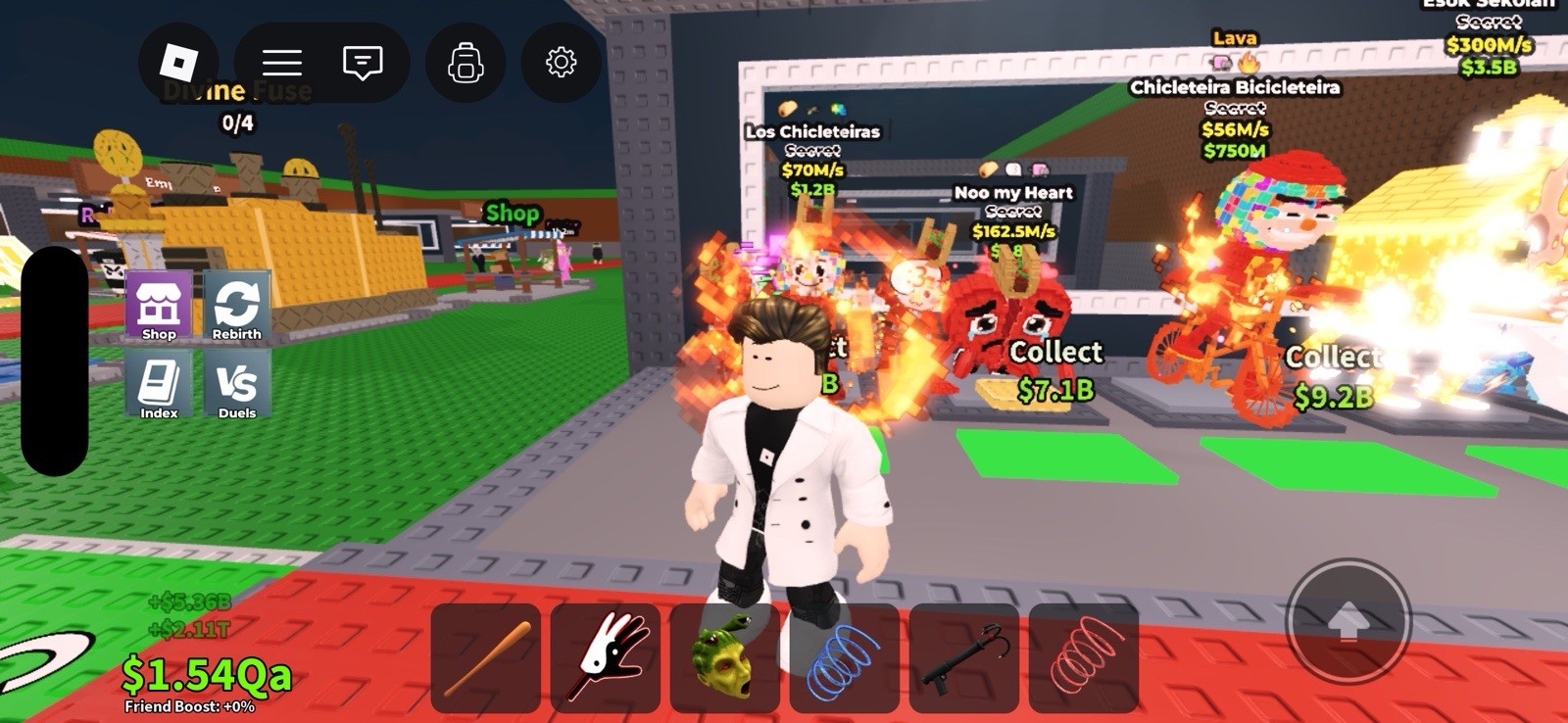 Roblox steal a brainrot Los chiclaterias 70 mil read description