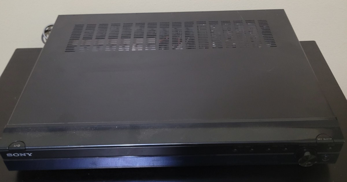 Sony STR-KS2000 5.1 Channel A/V Receiver HDMI Dolby Digital No Remote