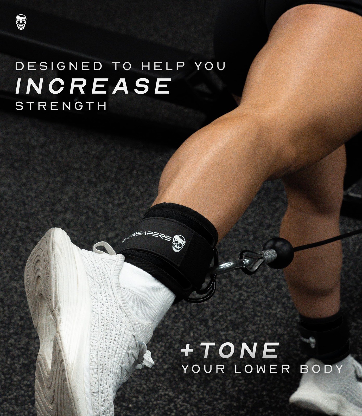 Ankle Straps For Cable Machine Kickbacks, Glute Workouts, Lower Body