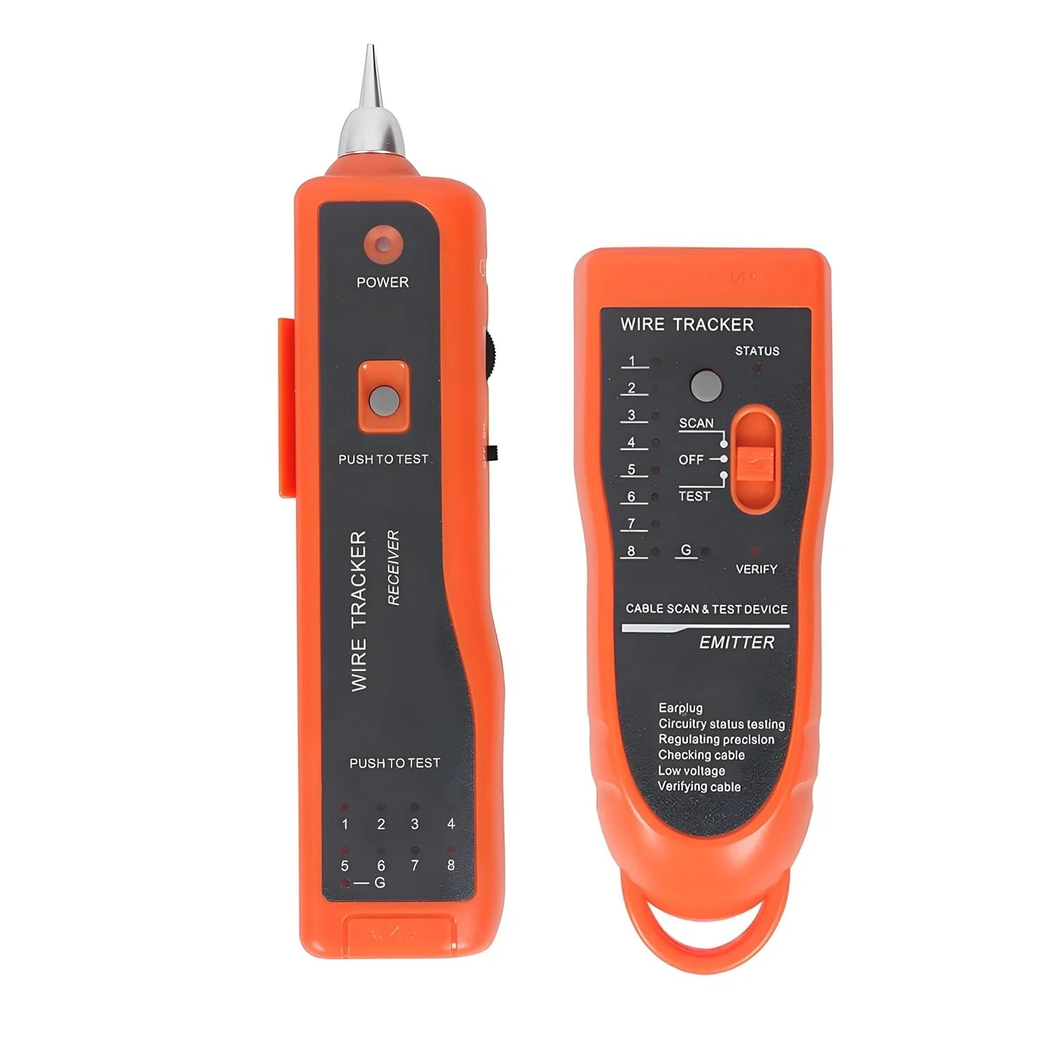 Ethernet Network Toner RJ11 RJ45 Network Cable Tester LAN Tracker Wire Finder Ca