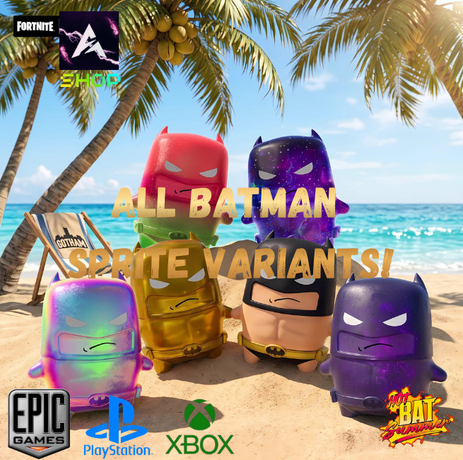 Fortnite | All Batman Sprites (Level 5) | Fast & Cheap