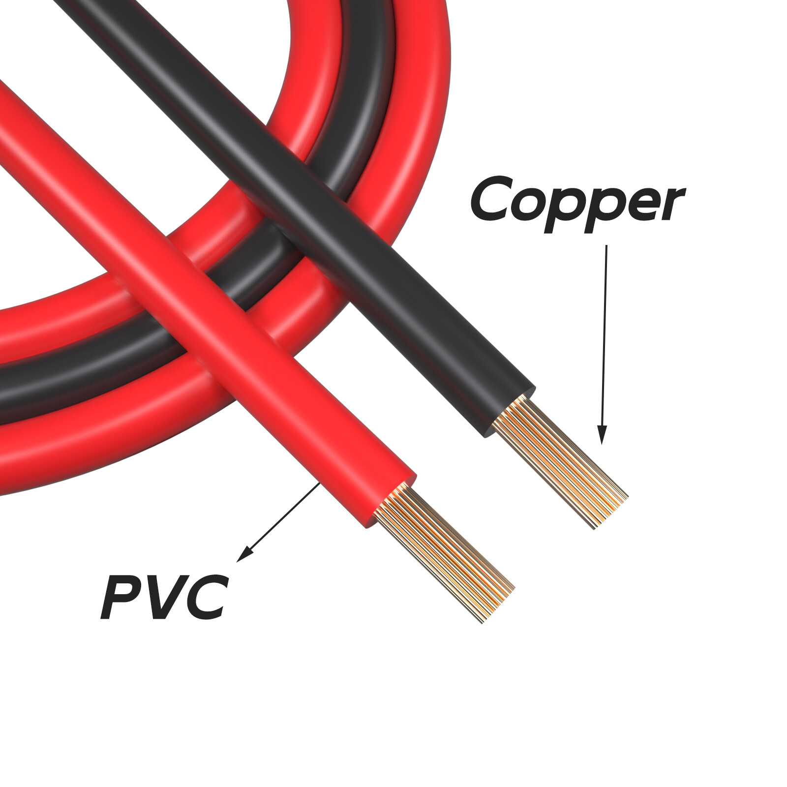 2PCS 4mm Banana to Banana Plug Stackable Multimeter Test Leads Cable 1000V 15A