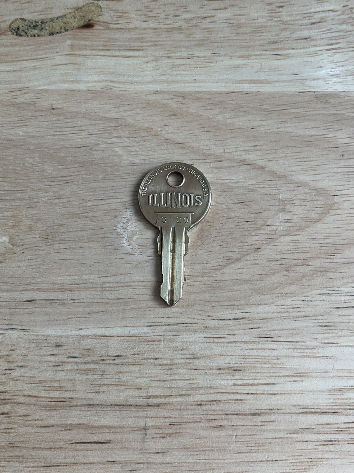 Illinois Lock Key # 3320