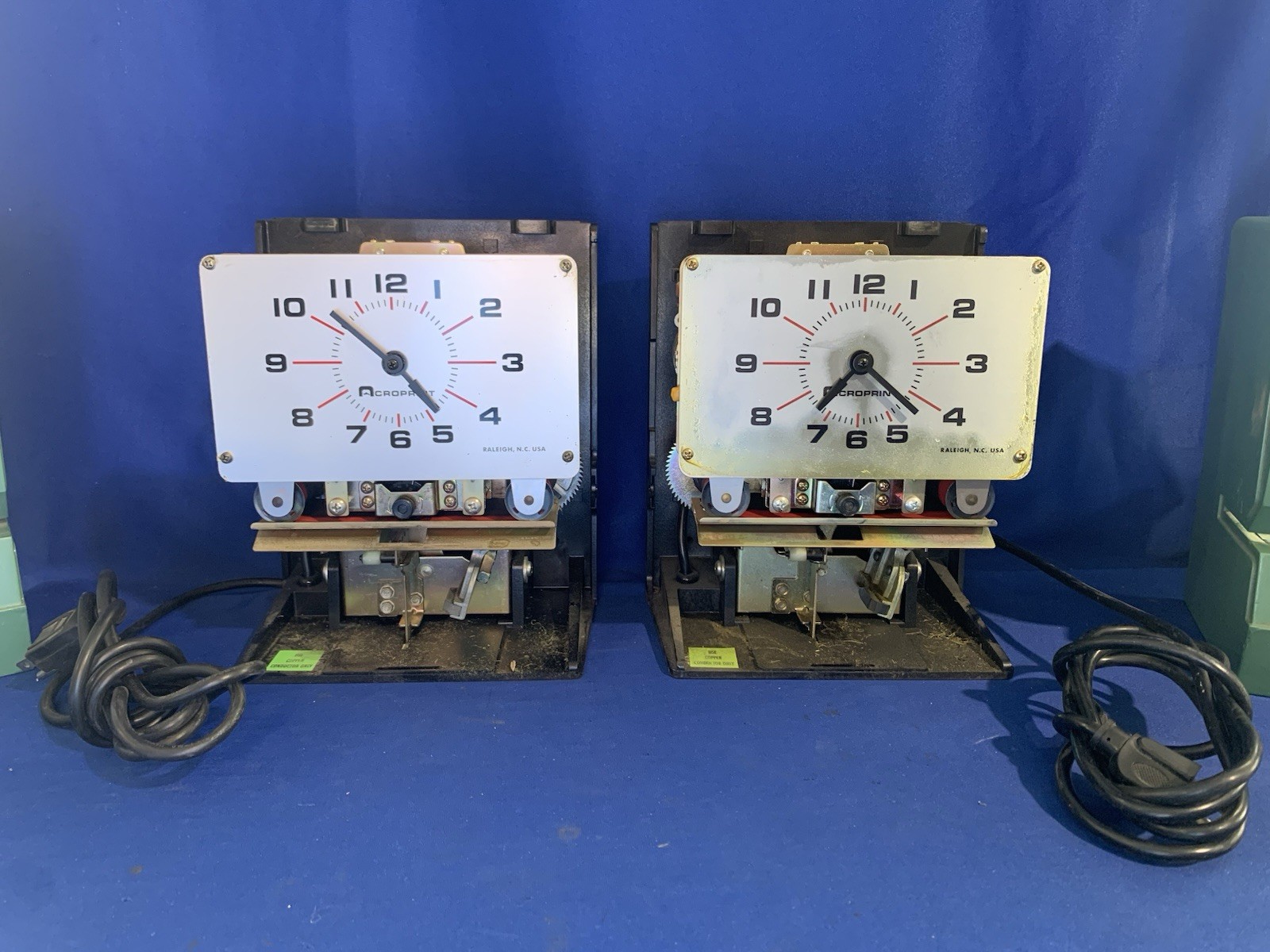 Acroprint Time Recorder Co. 150NR4 Tested With Keys * Read Description *
