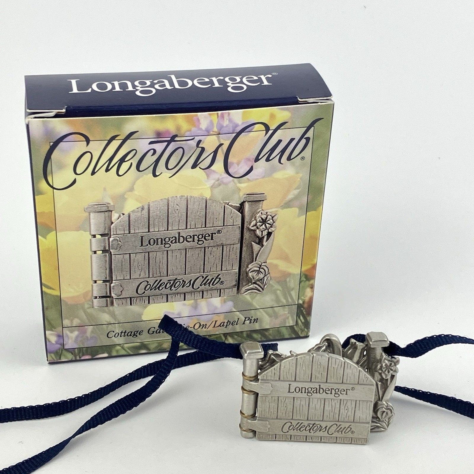 Longaberger Cottage Gate Metal Basket Tie On Accessory 2000 | 1.5" #73326