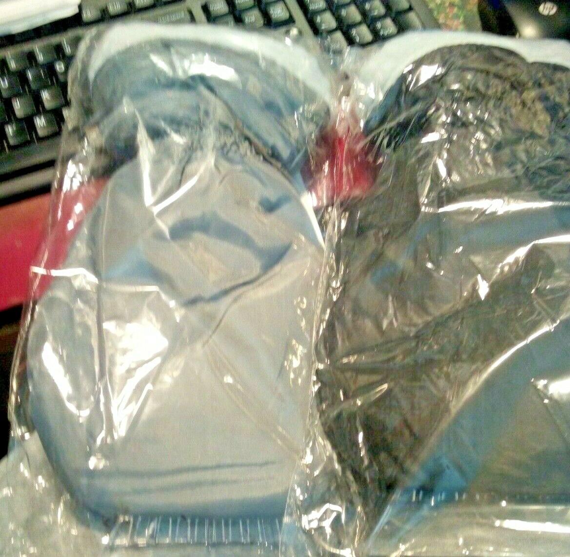 (NEW) Lot of 2 Blizzard Ice Scraper Mitt Mittens Fleece Lined 518c Free US Ship