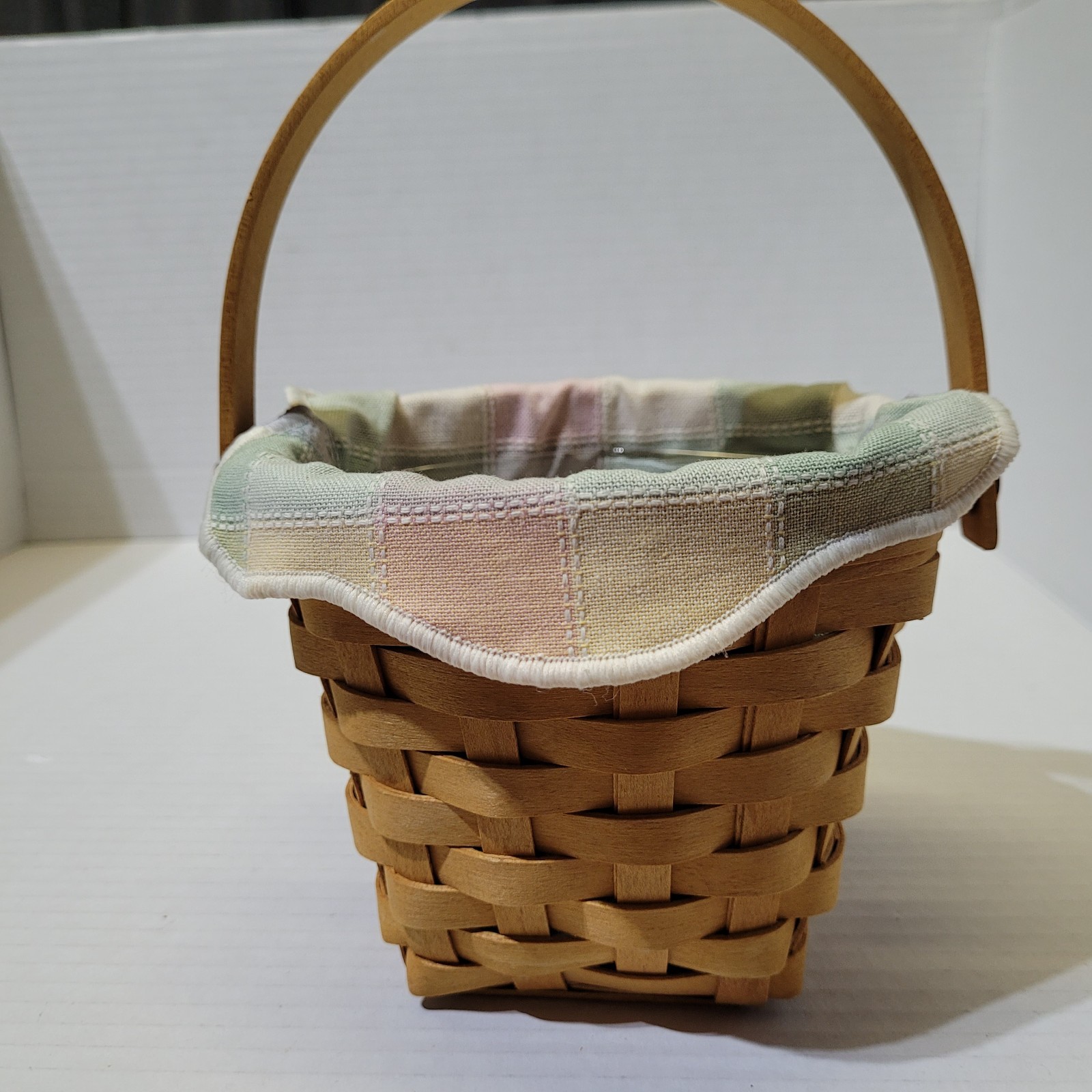 Longaberger Teacher Basket Square 2000, Liners - 5x4.5in