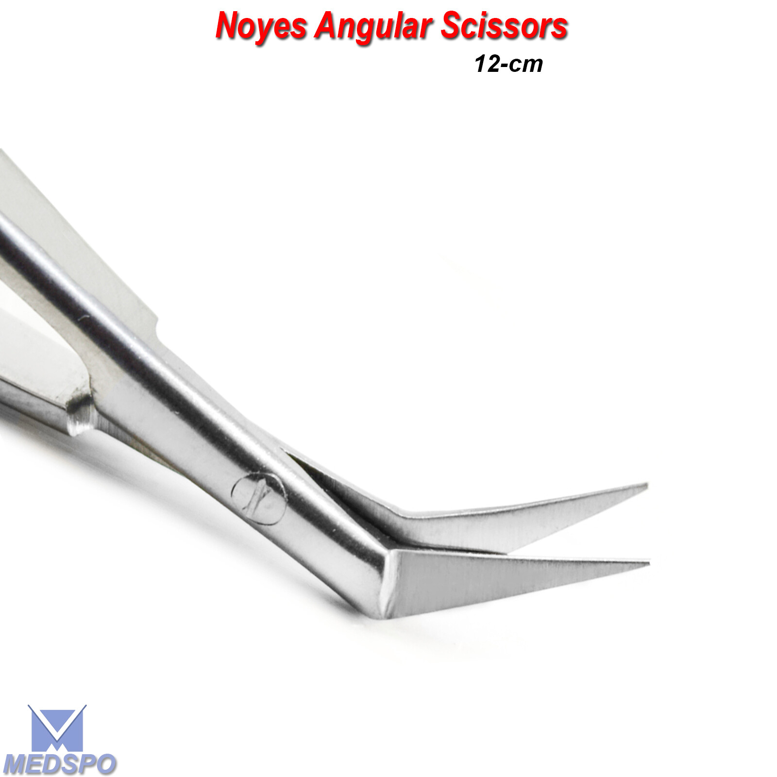 Noyes Angular Scissor Spring Precision Ophthalmology Micro Shear Surgical Tools