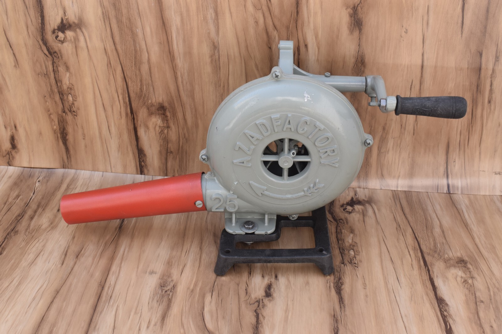 Vintage Style Blacksmith Aluminium Hand Air Blower Crank Forge Blower NO. 25