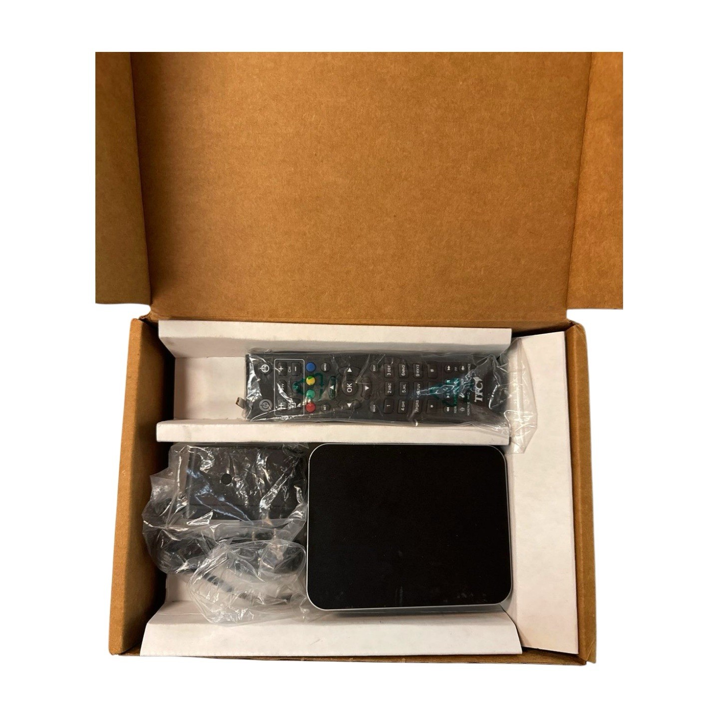 Digital Ethernet Converter Box with Power Supply And Remote Control TCF TvIPTV