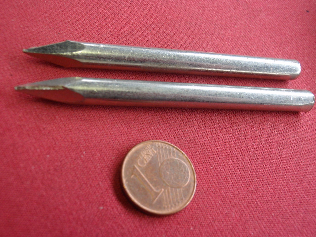 SOLDERING TIP SOLID MATERIAL D6 x 70mm "TARP" copper bit 2 PCS 23813