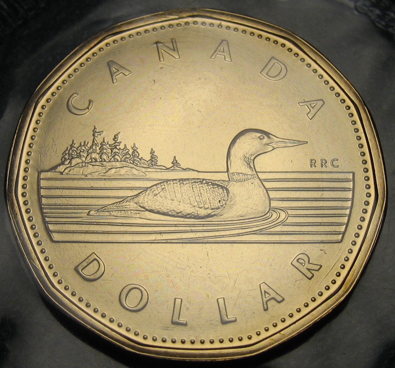 Canada 2002 $1 Loon NBU (Proof-Like) Sealed in original film