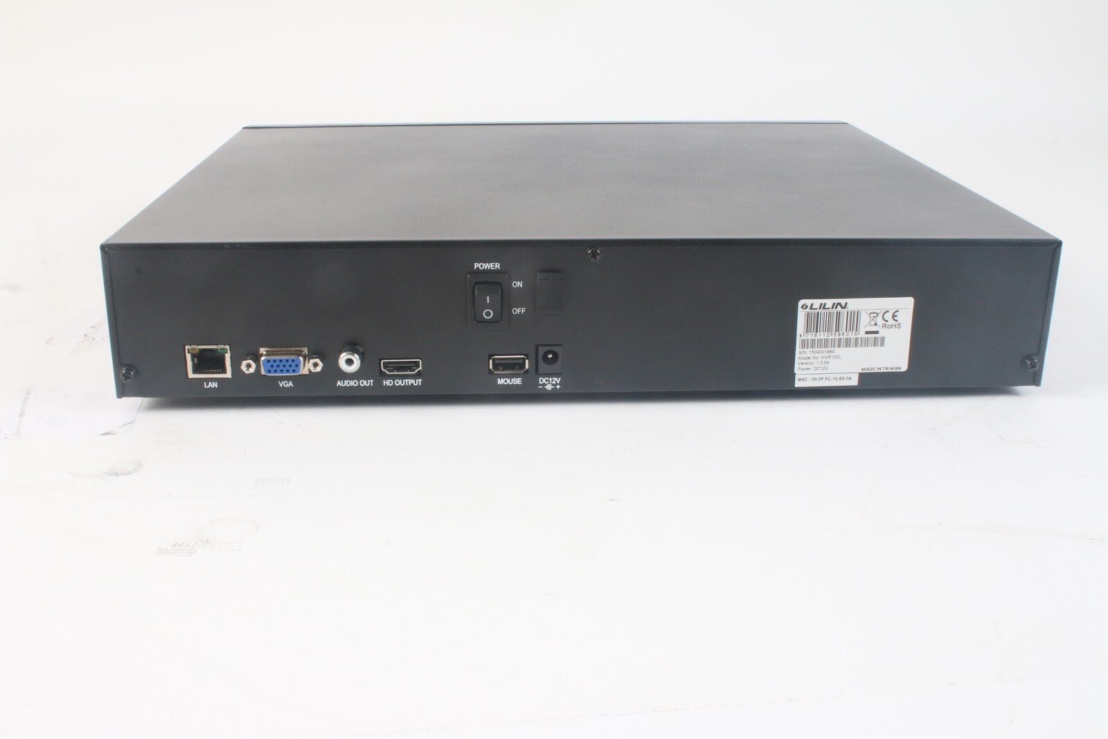 Lilin NVR100L Multi-Touch Stand Alone Network Video Recorder 1863GB