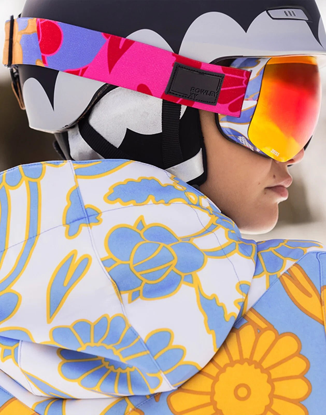 New Roxy Rowley X Rosewood Womens Snowboard/Ski Goggles. ERJTG03165