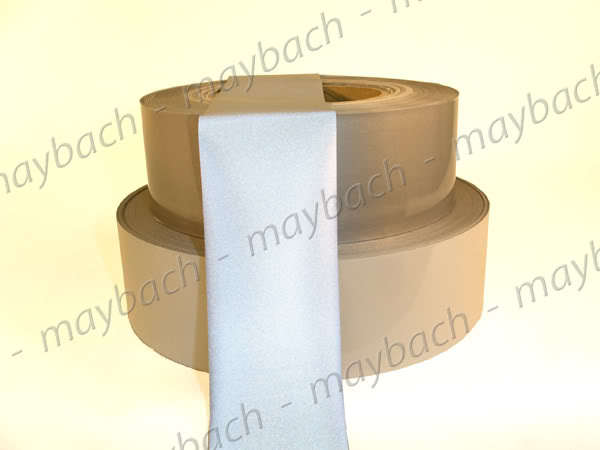3M Silver Reflective Fire Resistant 8935 sew on tape 2"
