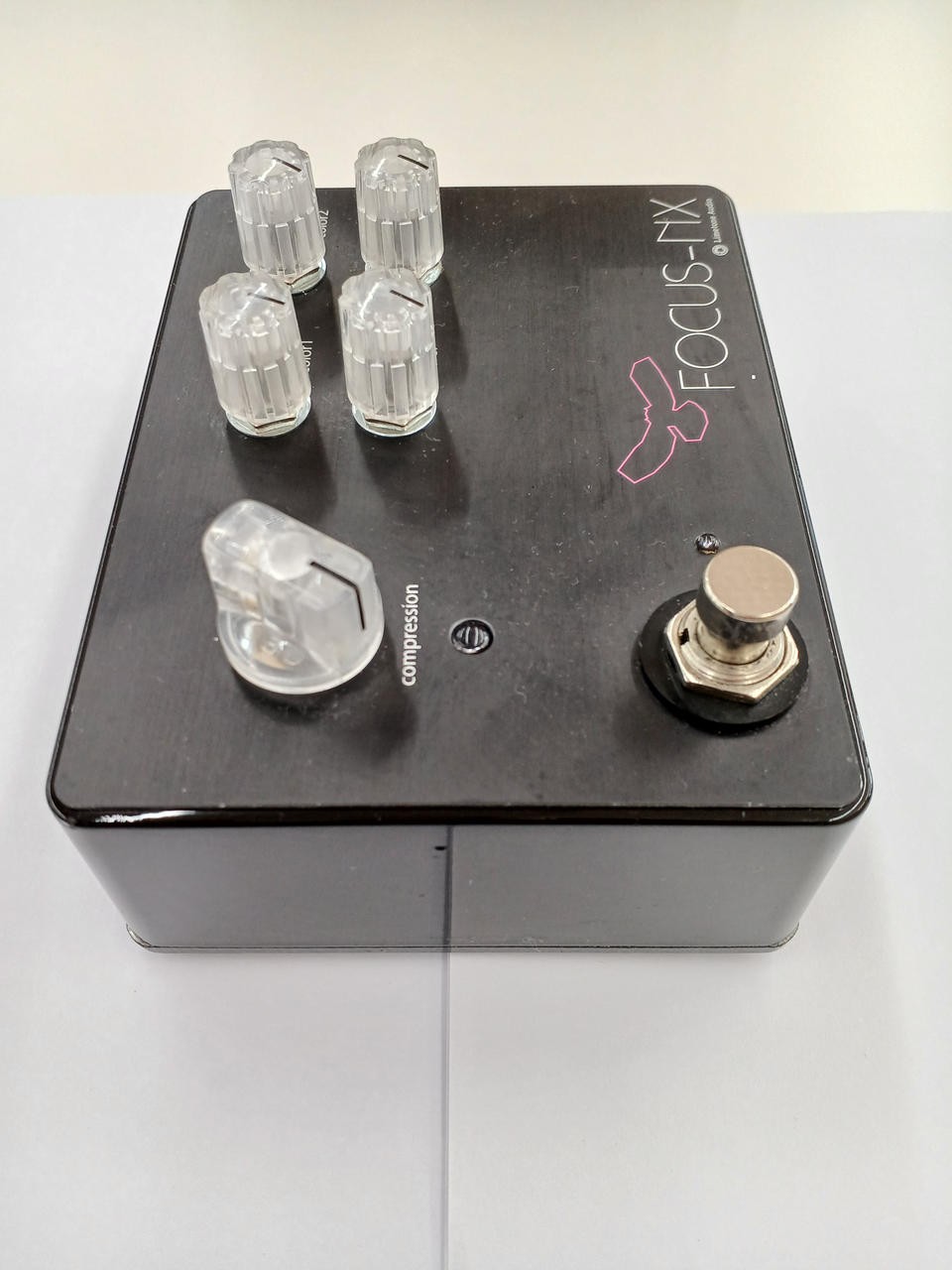 Limetone Audio FOCUS-NX Compressor Effects Pedal Tested & Works 31223